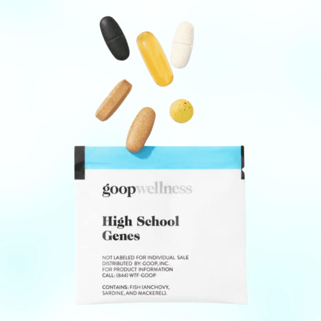 goop wellness high school genes