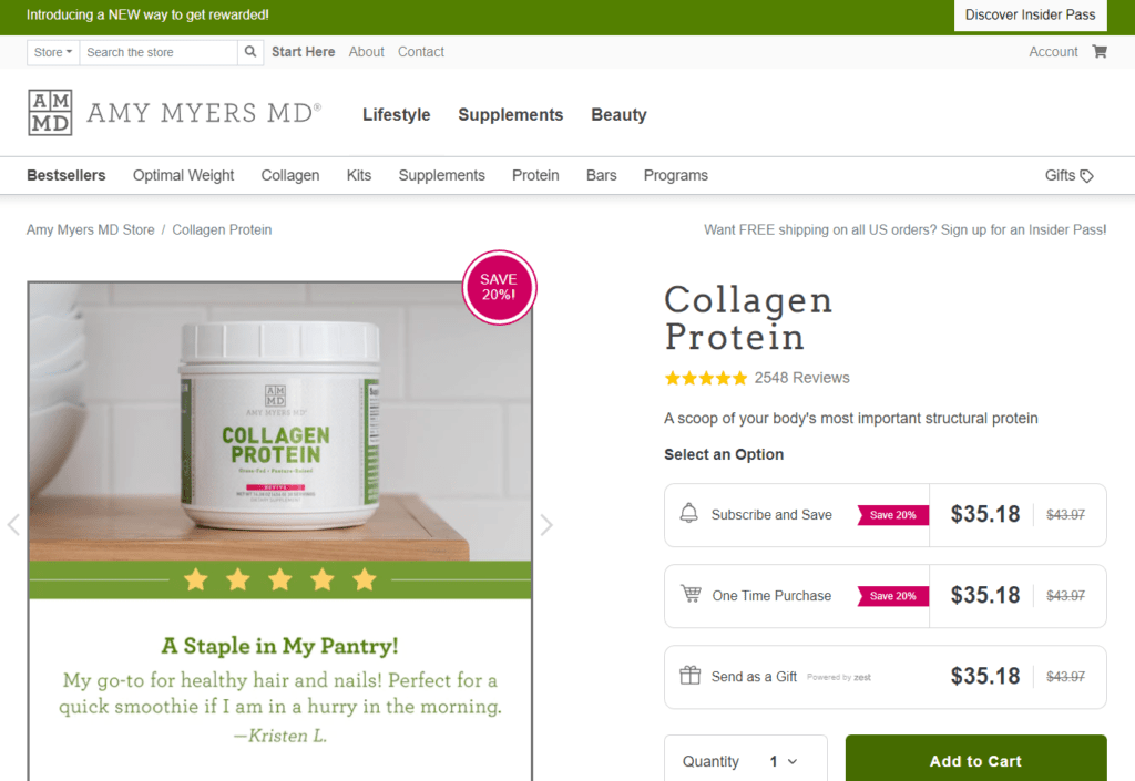 amy myers md collagen protein 4