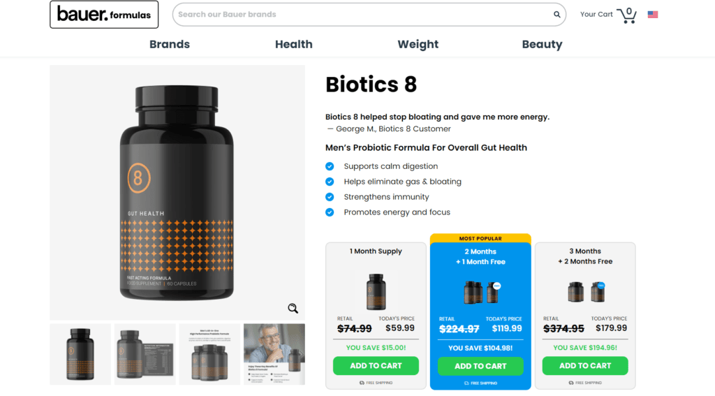 bauer biotics 8