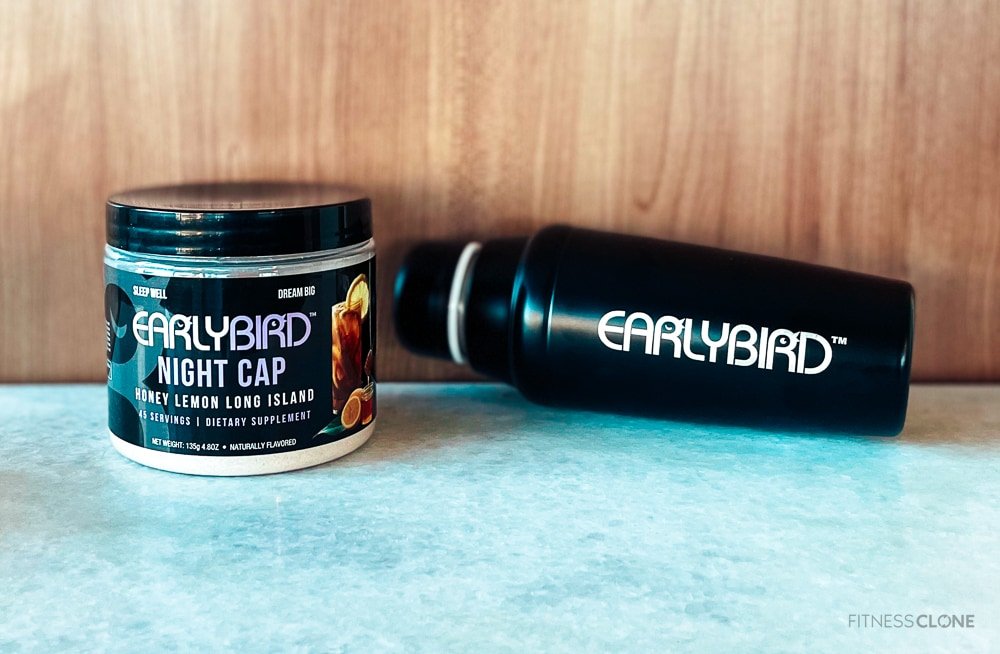 EarlyBird Night Cap Bottle And Shaker