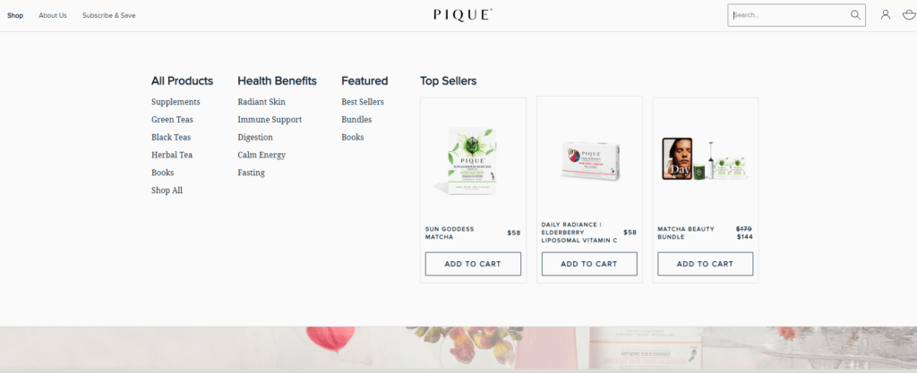 pique tea 7