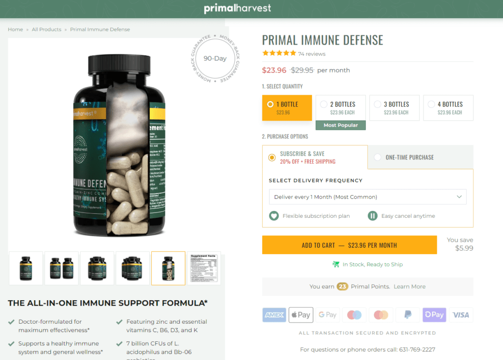 primal immune defense website