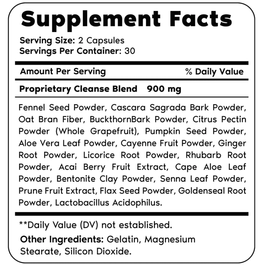primal total cleanse ingredient