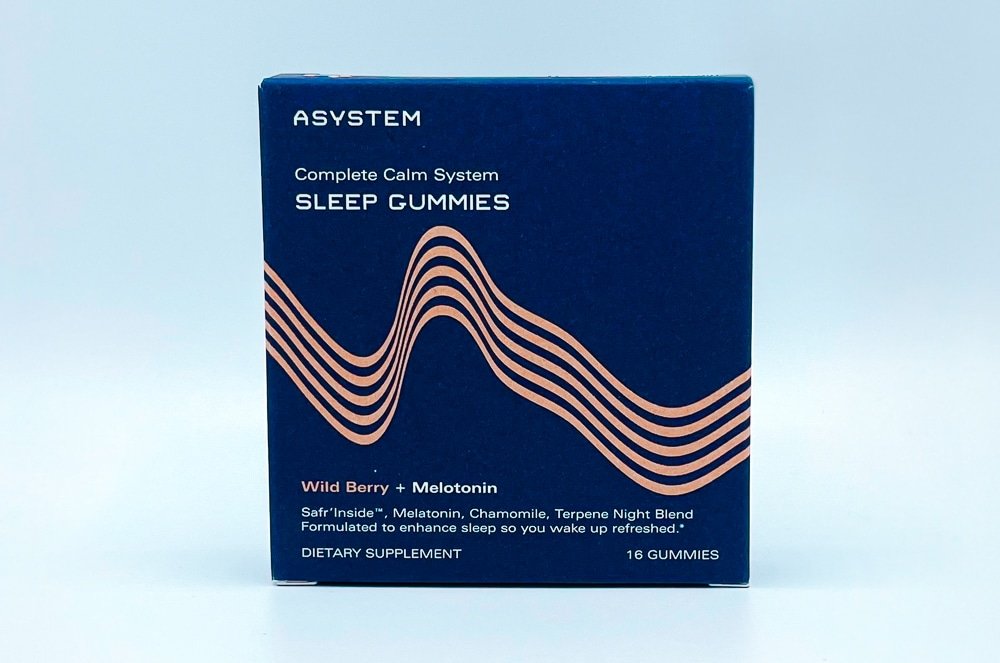 ASYSTEM Sleep Gummies Box