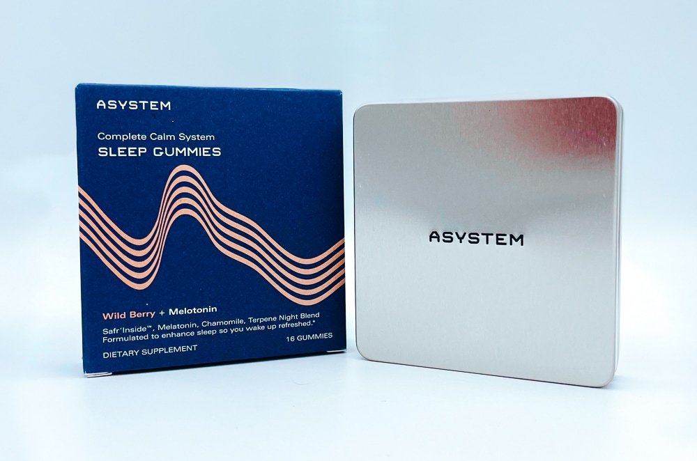 ASYSTEM Sleep Gummies Containers