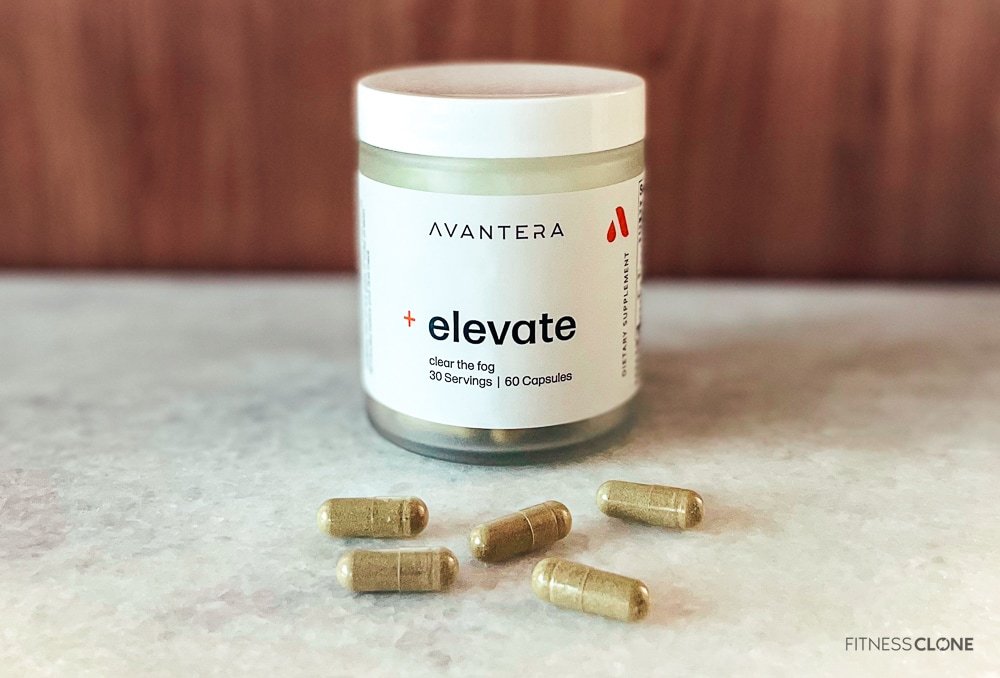 Avantera Elevate Bottle And Pills