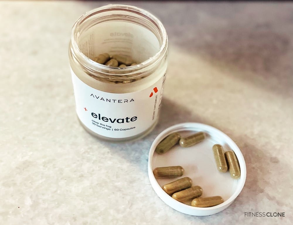 Avantera Elevate Supplement Bottle