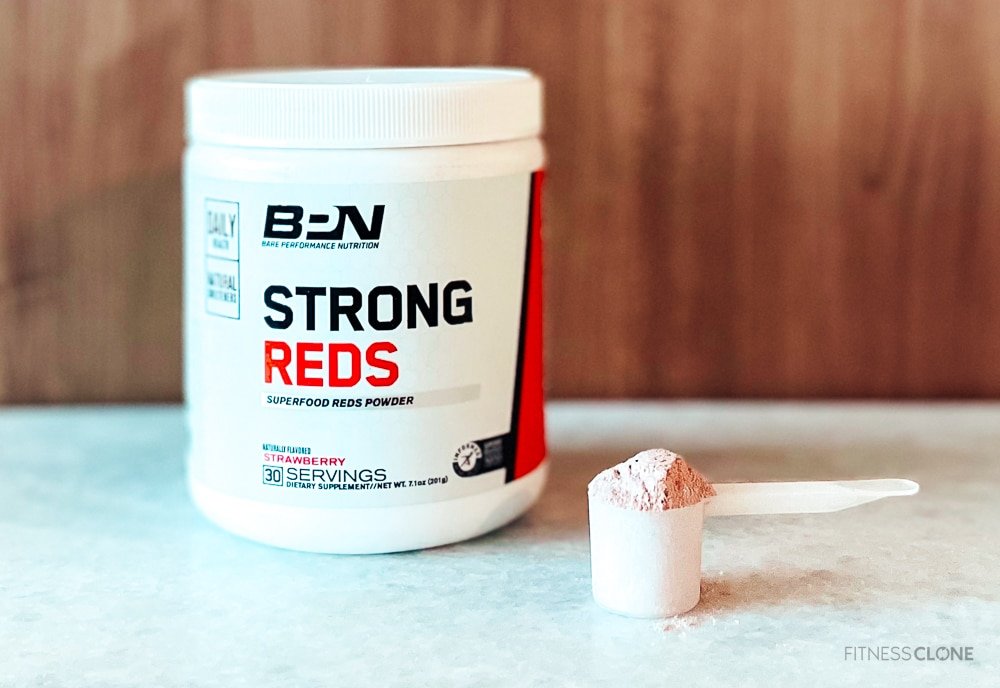 BPN Strong Reds And Powder Scoop