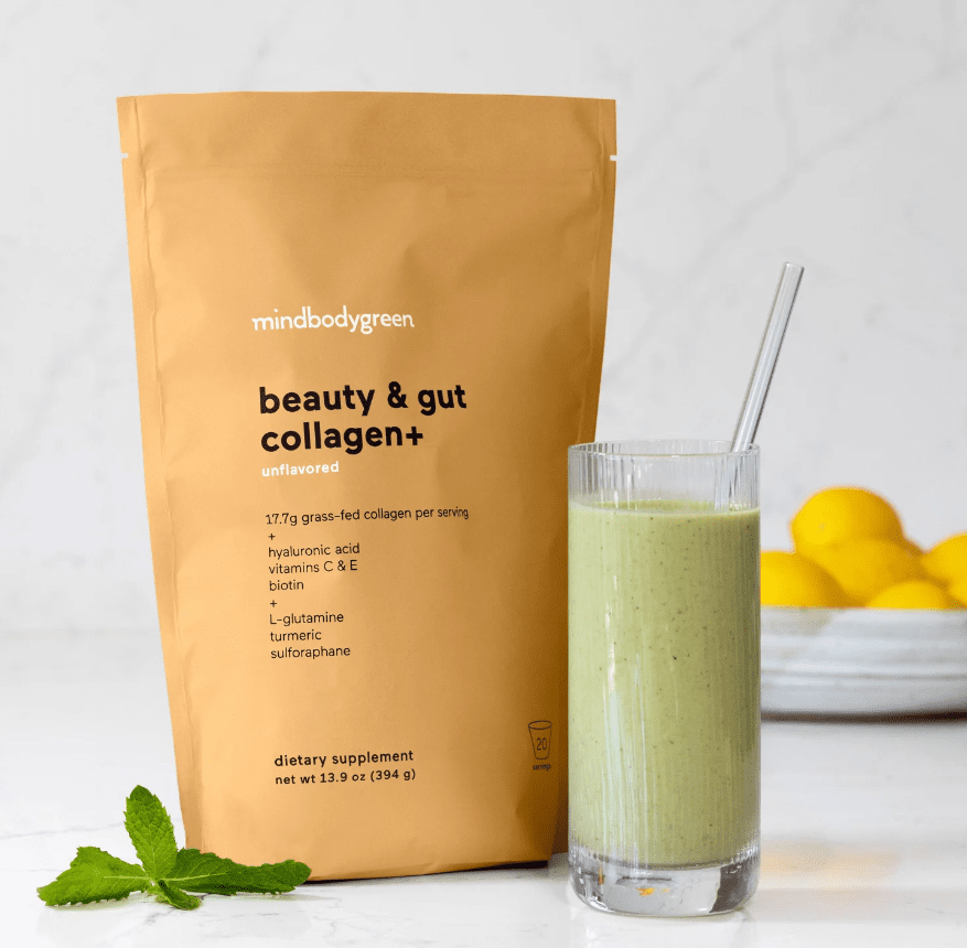 mindbodygreen beauty and gut collagen+ benefit
