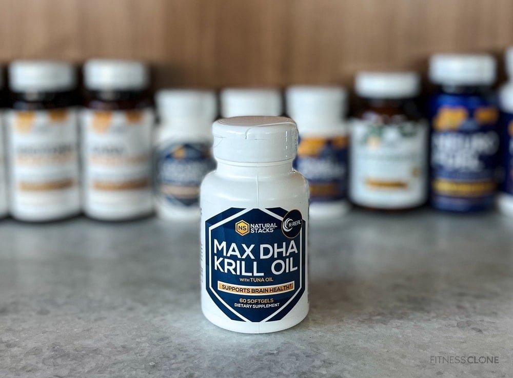 Natural Stacks Max DHA Krill Oil and Other NS Supplements
