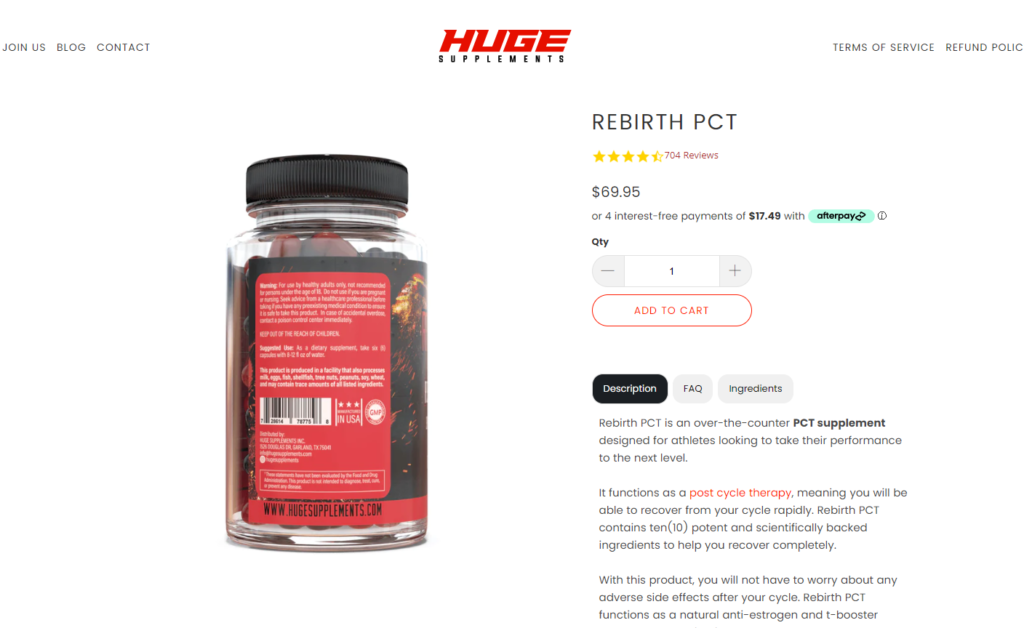 rebirt pct website