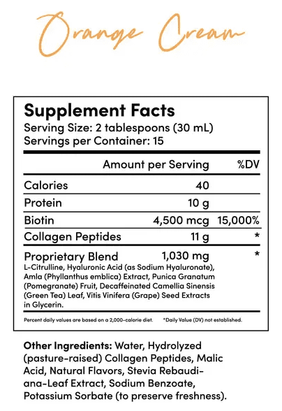 tranont glow supplement ingredients