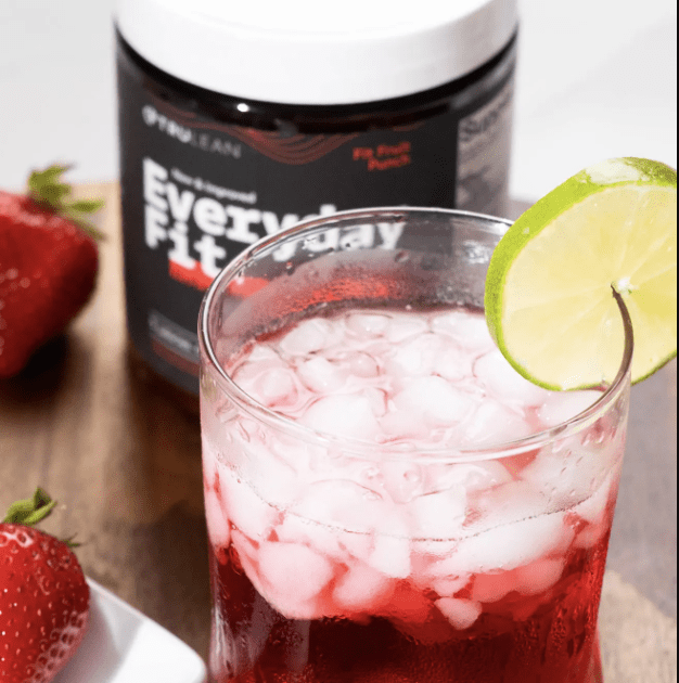 trulean everyday fit water enhancer strawberry
