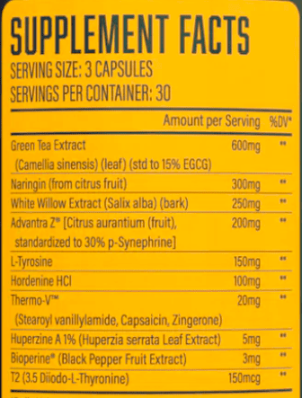 Huge Supplements Exterminate Supplement Facts