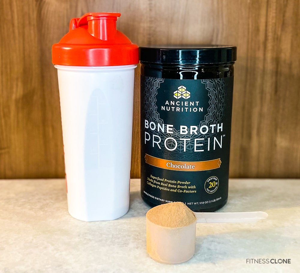 Ancient Nutrition Bone Broth Protein Supplement And Shaker