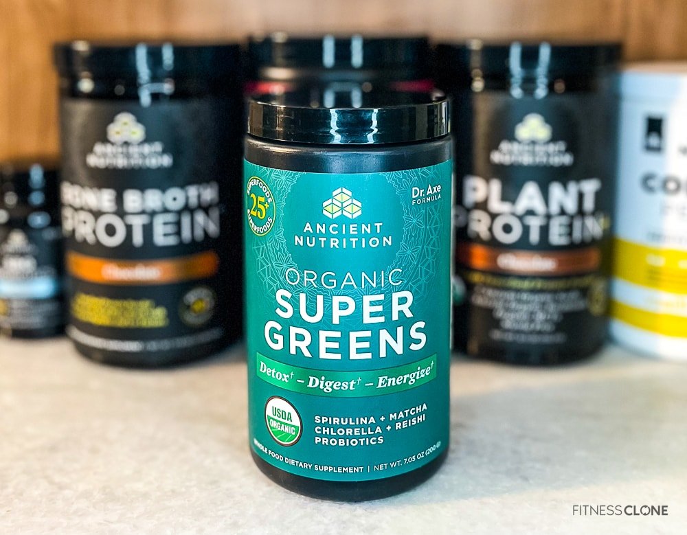 Ancient Nutrition Organic SuperGreens And Other Supplements