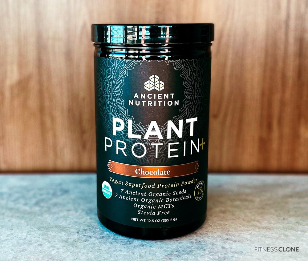 Ancient Nutrition Plant Protein+ Supplement Bottle