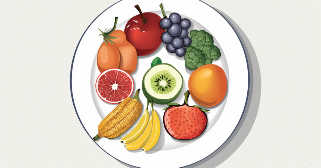 college student fruits and vegetables