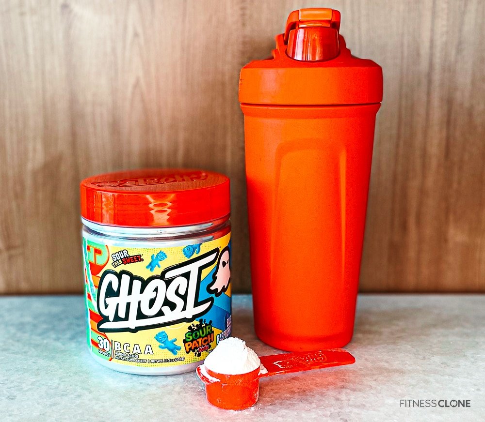 Ghost BCAA Supplement And Shaker