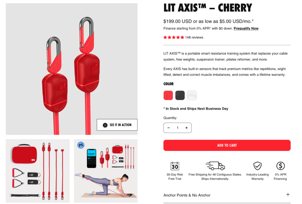 lit axis pricing