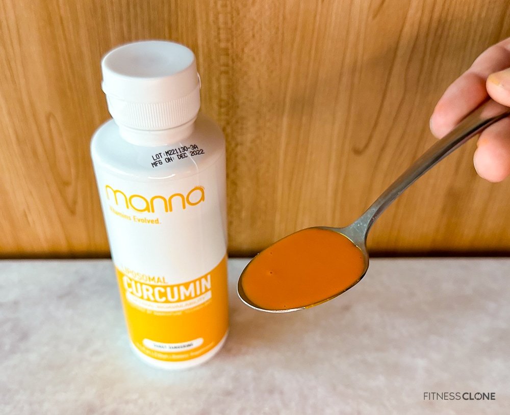 Manna Liposomal Curcumin Spoon Serving