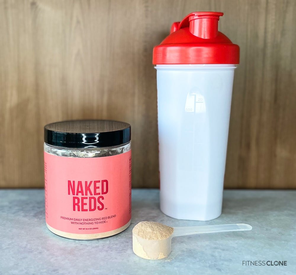 Naked Reds And Shaker Bottle
