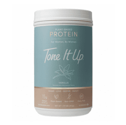 tone it up plant based protein