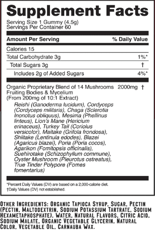 troomy supplement ingredient