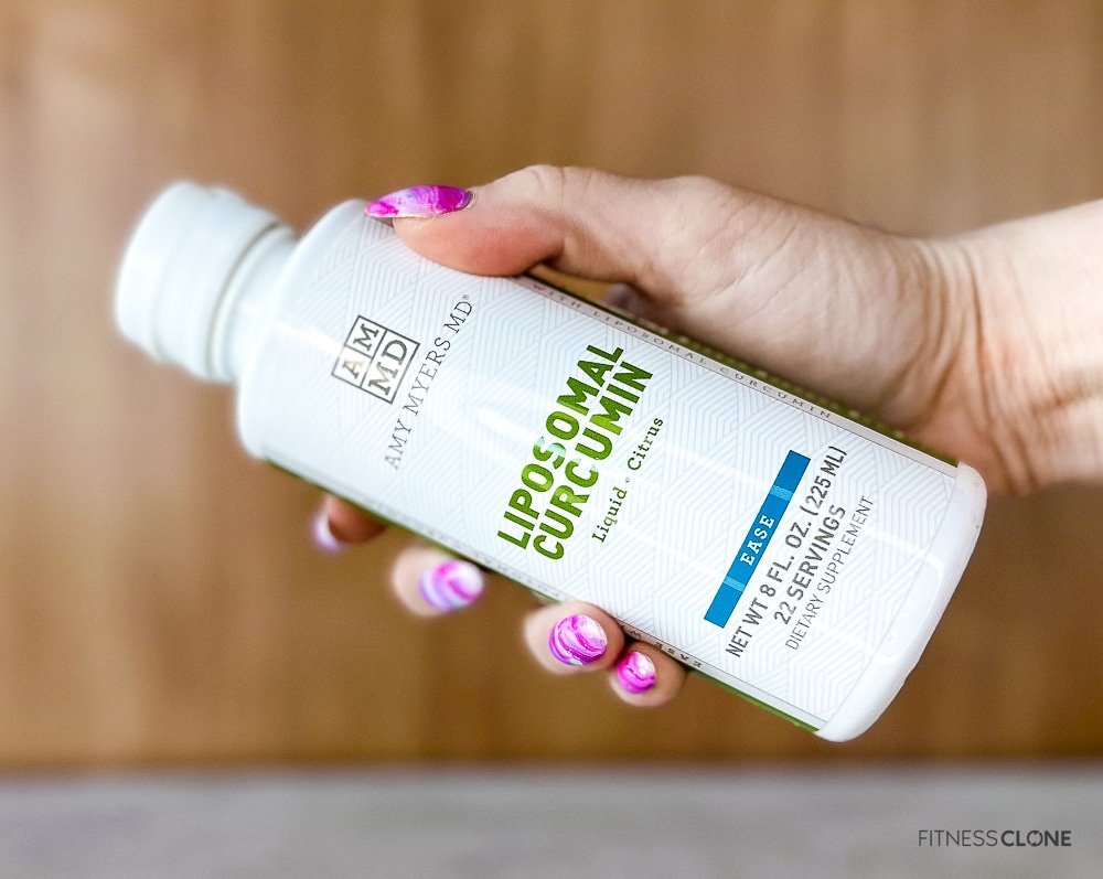 Amy Myers MD Liposomal Curcumin Bottle