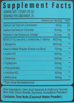 huge bcaa ingredient