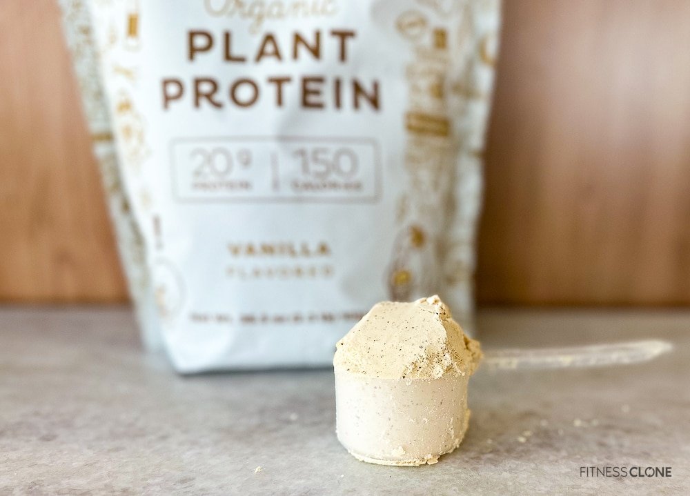 KOS Organic Plant Protein Powder Scoop