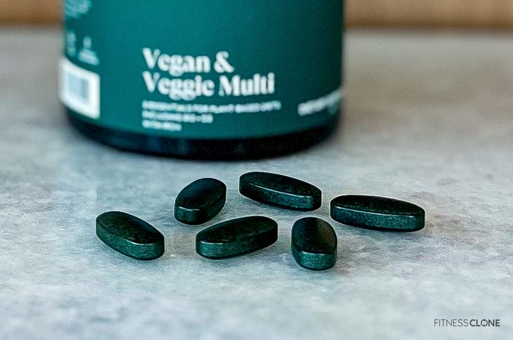 Seedwell Vegan & Veggie Multi Pills And Bottle