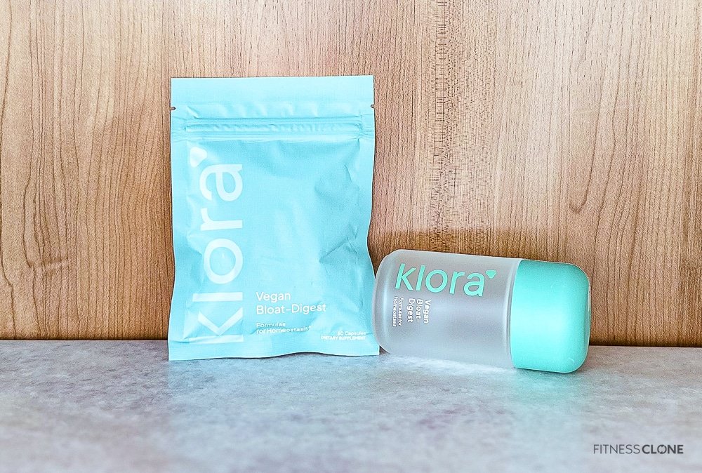 Klora Bloat-Digest Bag And Bottle