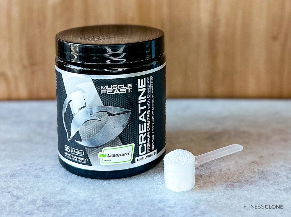 Muscle Feast Creatine Powder Scoop