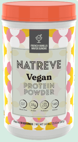 natreve vegan protein powder supplement