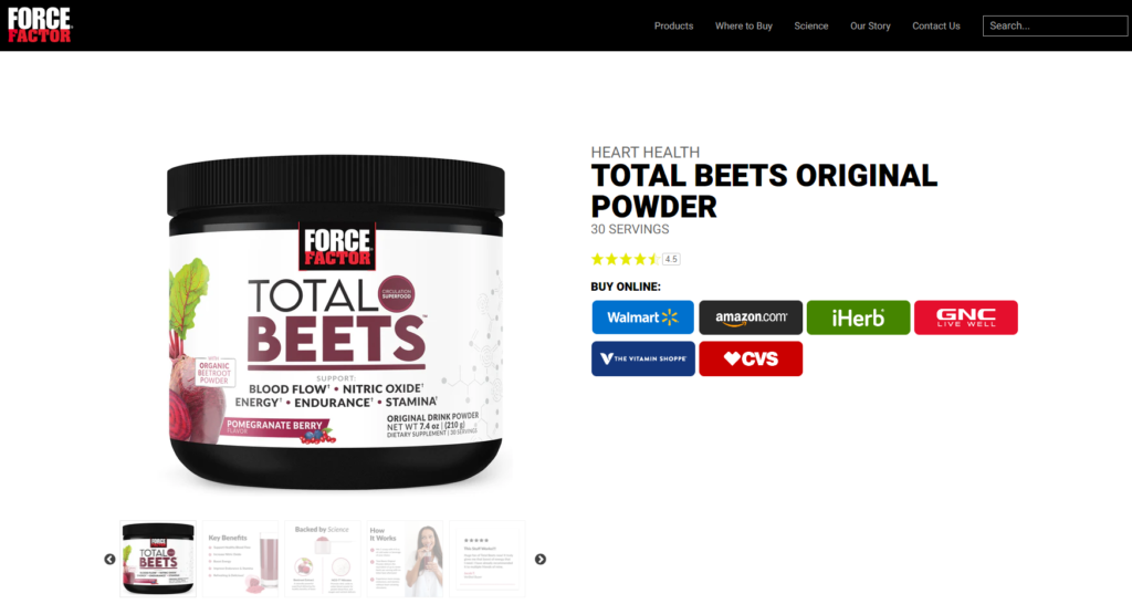 total beets website