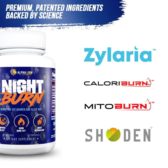 Alpha Lion Night Burn Supplement